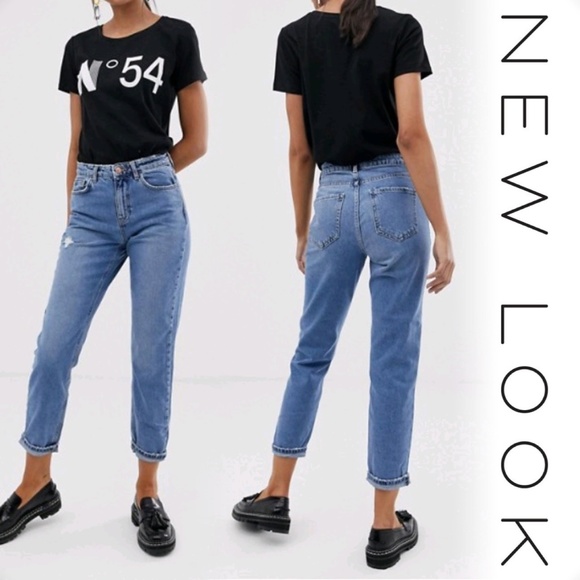 new look tori jeans black